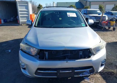 2012 Toyota Highlander Hybrid Limited V6 z USA, uszkodzony, nr VIN JTEDC3EH9C2005064